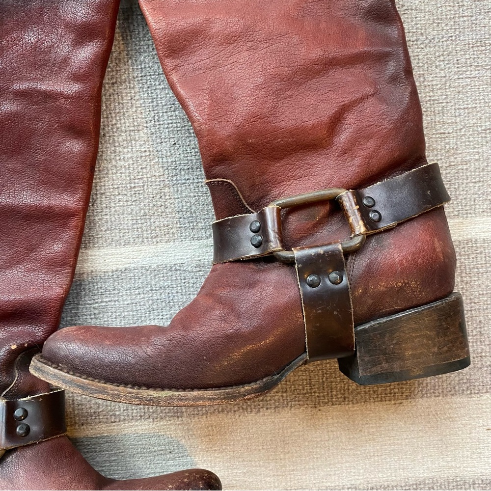 Freebird by Steven Philly Riding Boot Rust - Picture 8 of 16